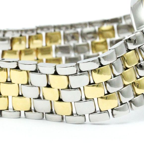 Polished OMEGA De Ville Prestige Automatic 18K Gold Steel Watch 7304.11 BF572605 - Picture 8 of 10